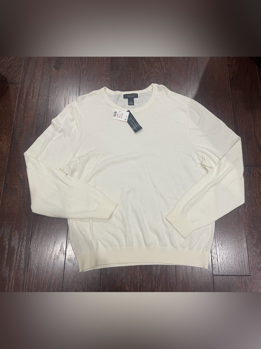 The Men's Store at Bloomingdale's Cashmere Blend Sweater Cannoli X-Large NEW